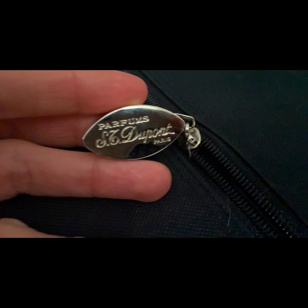 S.T. DuPont VINTAGE NAVY GARMENT BAG